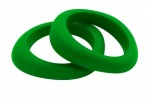 Organic Bangle Grassy Green